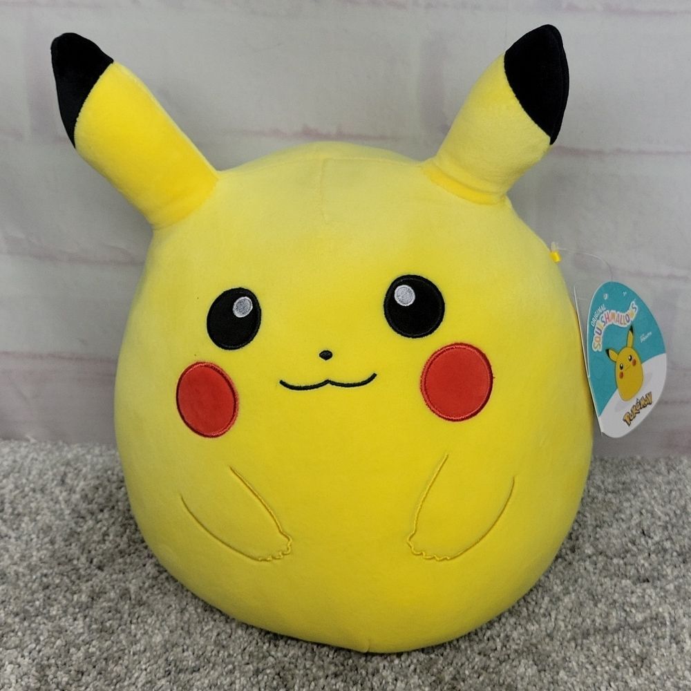 NWT POKEMON PIKACHU ORIGINAL SQUISHMALLOWS